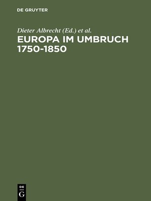 cover image of Europa im Umbruch 1750–1850